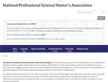 Tablet Screenshot of npsma.org